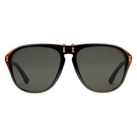 ethans gucci flip sunglasses|Designer Sunglasses for Women .